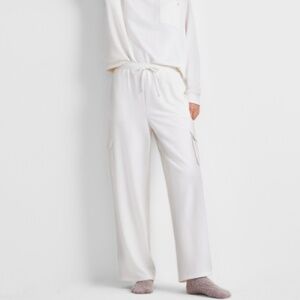 State of Day Women's High-Rise Fleece Cargo Sweatpants Size XL NWT